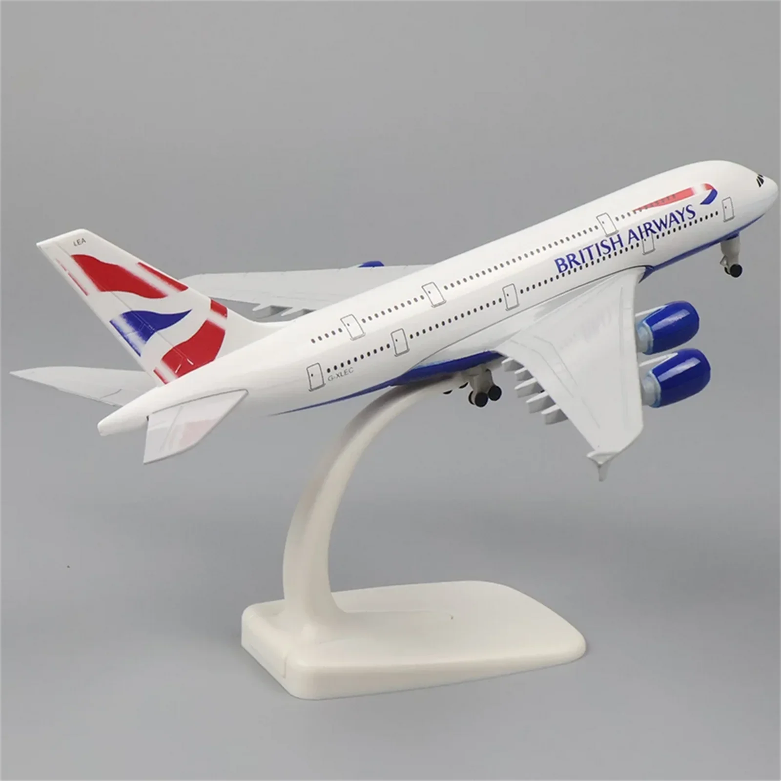 British Airways A380 Alloy Plane Model Retro and Elegant Decoration Aircraft Model Living Room or Display Room