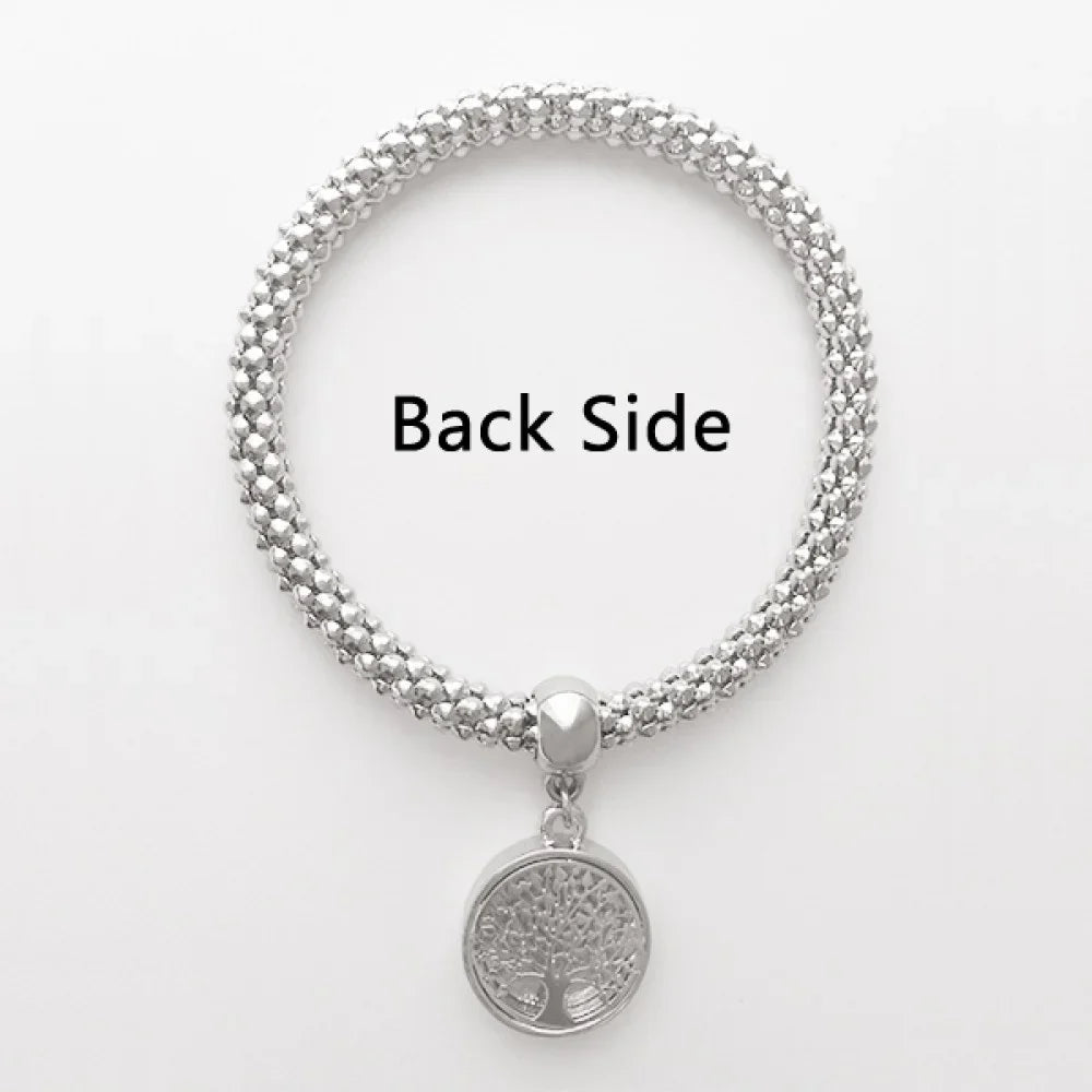 Cherry Chocolate Biscuits Cup Ice Sliver Bracelet Pendant Jewelry Chain Adjustable Bangle