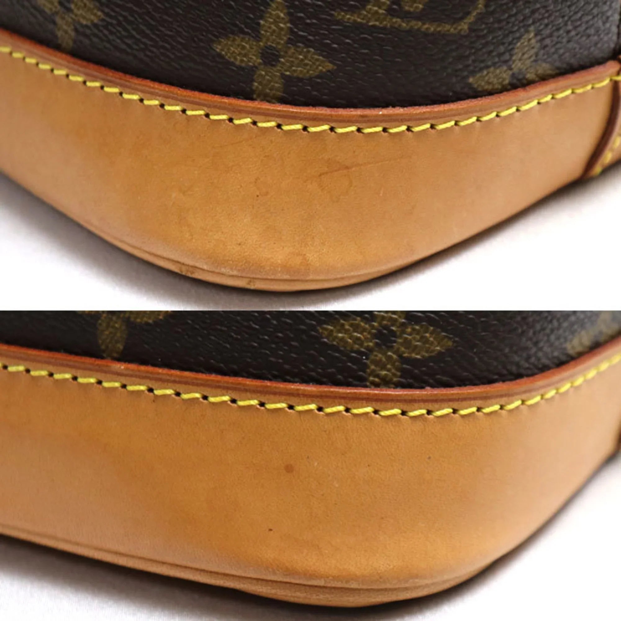 Pre-Owned LOUIS VUITTON Alma Handbag Monogram Brown M51130 BA0030 Women's (Good)