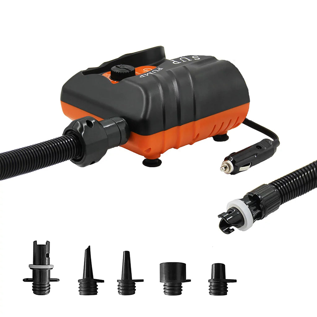 STERMAY 16PSI Electric Inflation Air Pump with 6PCS Nozzles Inflatable and Craft