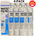 4-Pack Replacement DA97-17376B HAF-QIN/EXP Refrigerator Water Filter New, Sealed