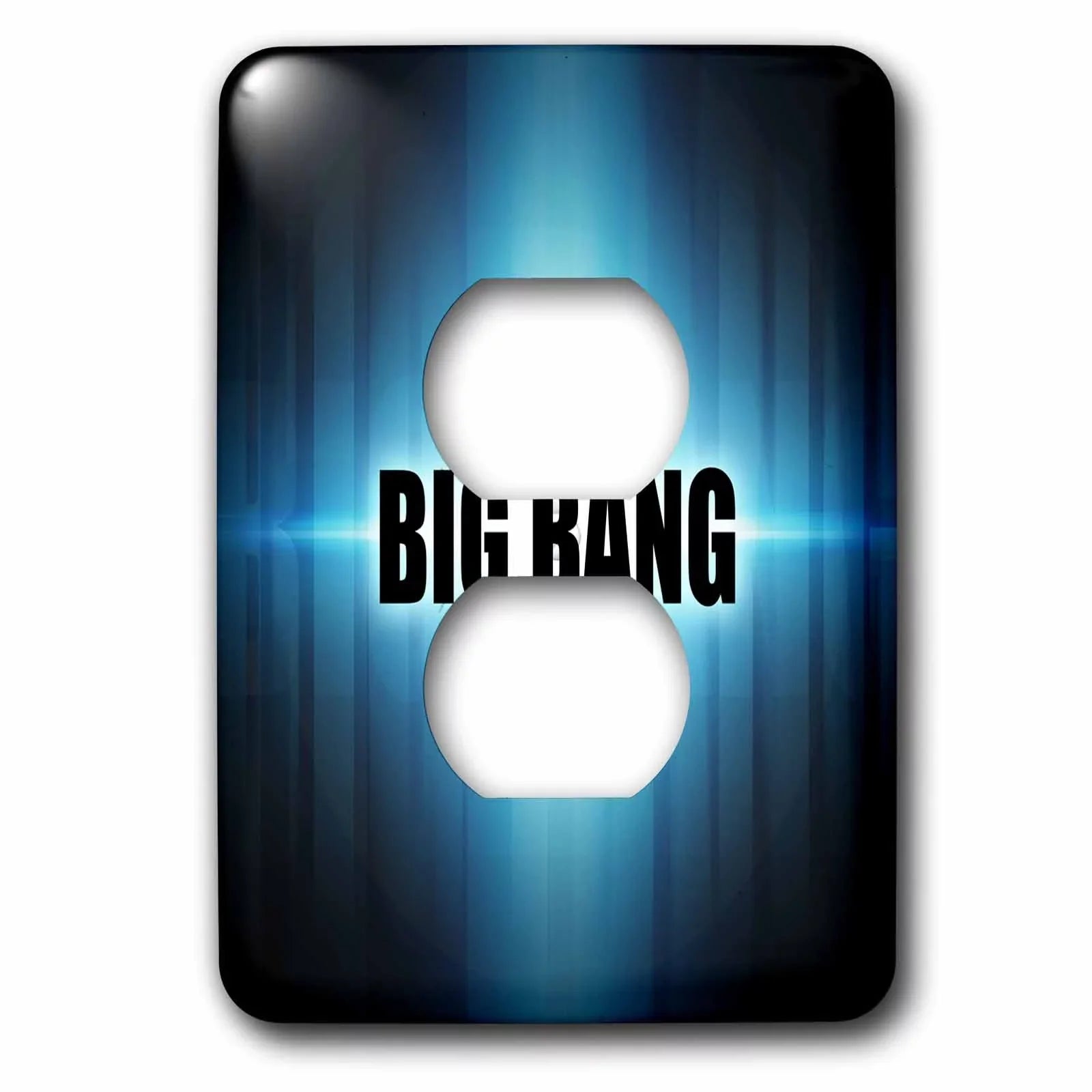 3dRose Big Bang graphic design depicting the Big Bang as original explosion of the universe - 2 Plug Outlet Wrap (lsp_18429_6)
