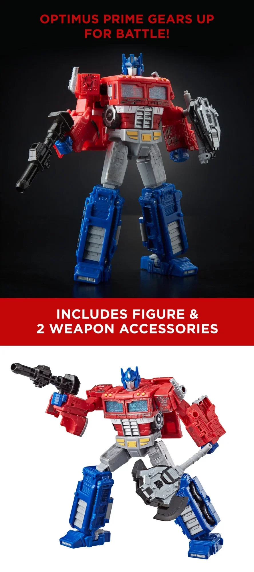 Transmers Generations Siege Voyager Class WFC-S11 Optimus Prime