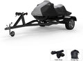 proof Jet Ski Shield Yamaha EXR 2021 - Gray/Black Color - All - Trailerable - Protects from Rain, Sun, UV Rays, and More! Includes Trailer Straps and Storage Bag