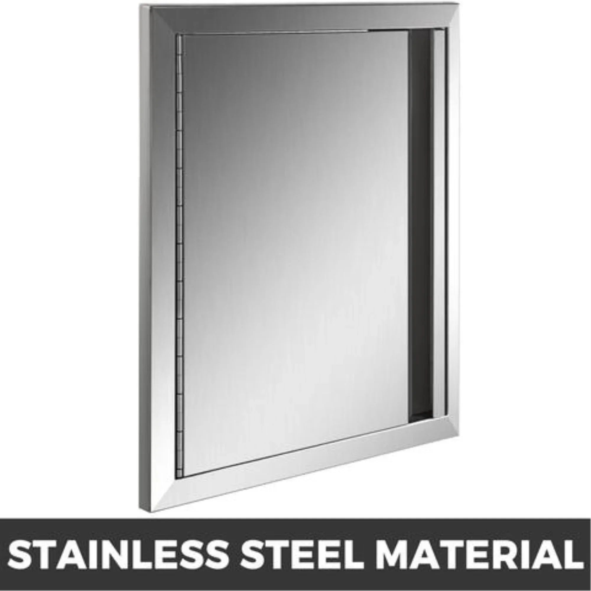 Vevor BXGCGMXKSKM17X241V0 24 x 17 in. BBQ Access Door, Silver