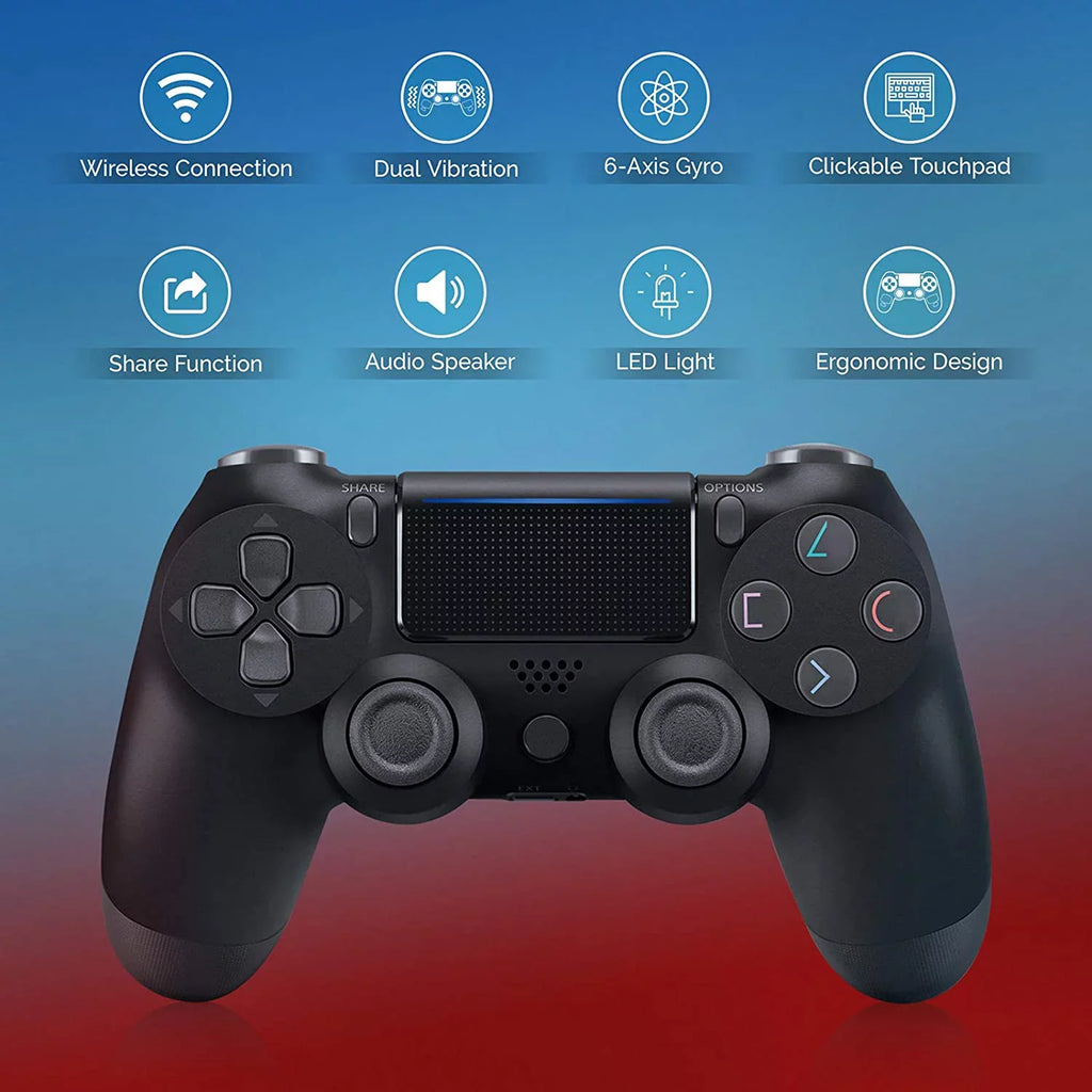 PRO Wireless GamePad with Samsung Galaxy S23 Controller Plus 1,000 Battery/Built-In Speaker/Gyro/Remote BlueTooth Slim (Black)