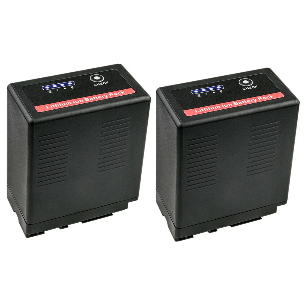 Kastar 2-Pack VW-VBG6 Pro Battery Replacement Panasonic VW-VBG6 VW-VBG6GK VW-VBG6-K VW-VBG6PPK, CGA-E625 Battery, DE-A38, VSK0631, VSK0698 Charger, Panasonic AG-AC7 AF105 AC130 AC160 HMR10 HSC1U