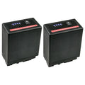 Kastar 2-Pack VW-VBG6 Pro Battery Replacement Panasonic VW-VBG6 VW-VBG6GK VW-VBG6-K VW-VBG6PPK, CGA-E625 Battery, DE-A38, VSK0631, VSK0698 Charger, Panasonic AG-AC7 AF105 AC130 AC160 HMR10 HSC1U