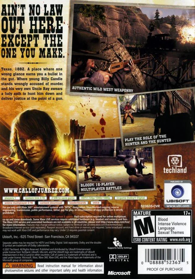 Call of Juarez - Xbox 360