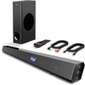 Open Box VMAI 2.1 Sound Bar with Subwoofer, 120W, Bluetooth 5.0, 34" FS21HS-L - Black