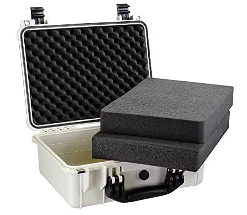 Eylar Standard 16" Gear, Equipment, Hard Camera Case Waterproof with Foam TSA Standards