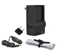 Panasonic Lumix DMC-FZ1000 Off Camera 'Intelligent' Rapid Charger + Nw Direct Microfiber Cleaning Cloth.