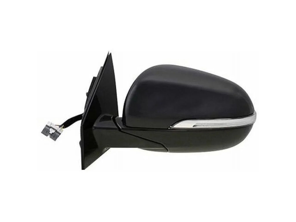 Left Driver Side Power Mirror - Paint to Match - Manual Folding - with Heated Glass and Turn Signal - without Camera and Blind Spot Detection - with 2016 - 2018 Kia Sorento 2017