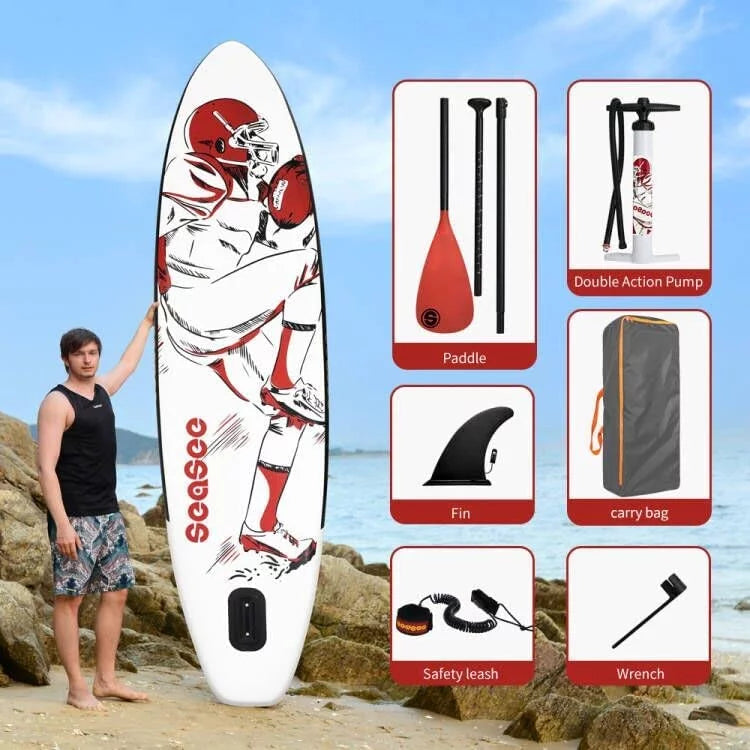 Inflatable Paddle Board You Need Fishing Yoga Kayaking Surfing Excursions