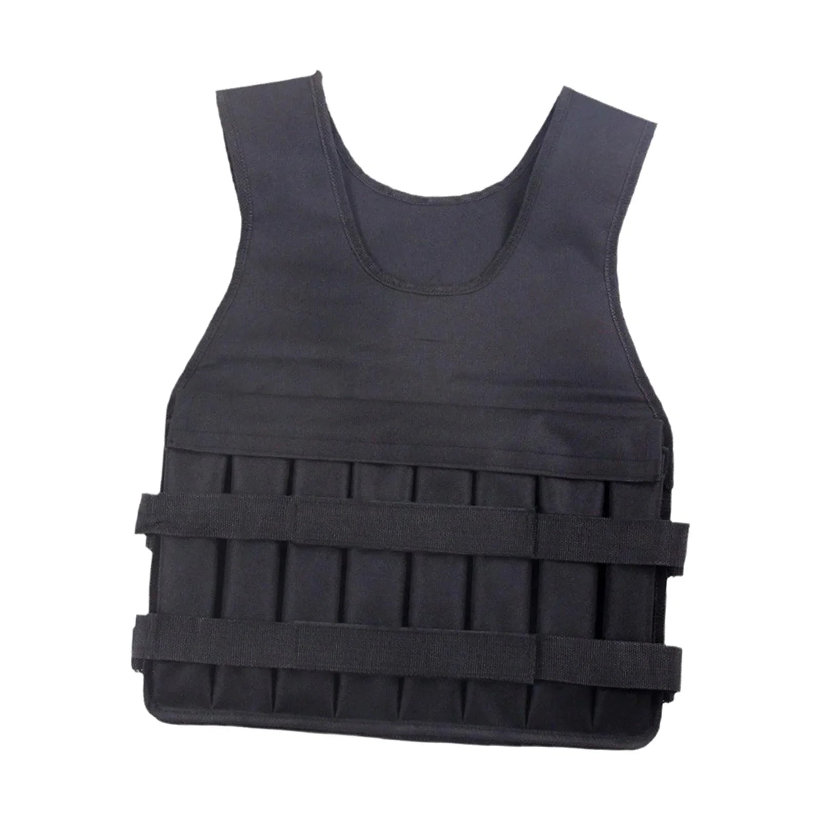AMLESO Loading Vest Exercise Jacket Boxing Running Gym Fitness 8 Pockets Exercise Slim Design Strength Training Body Weight Vest