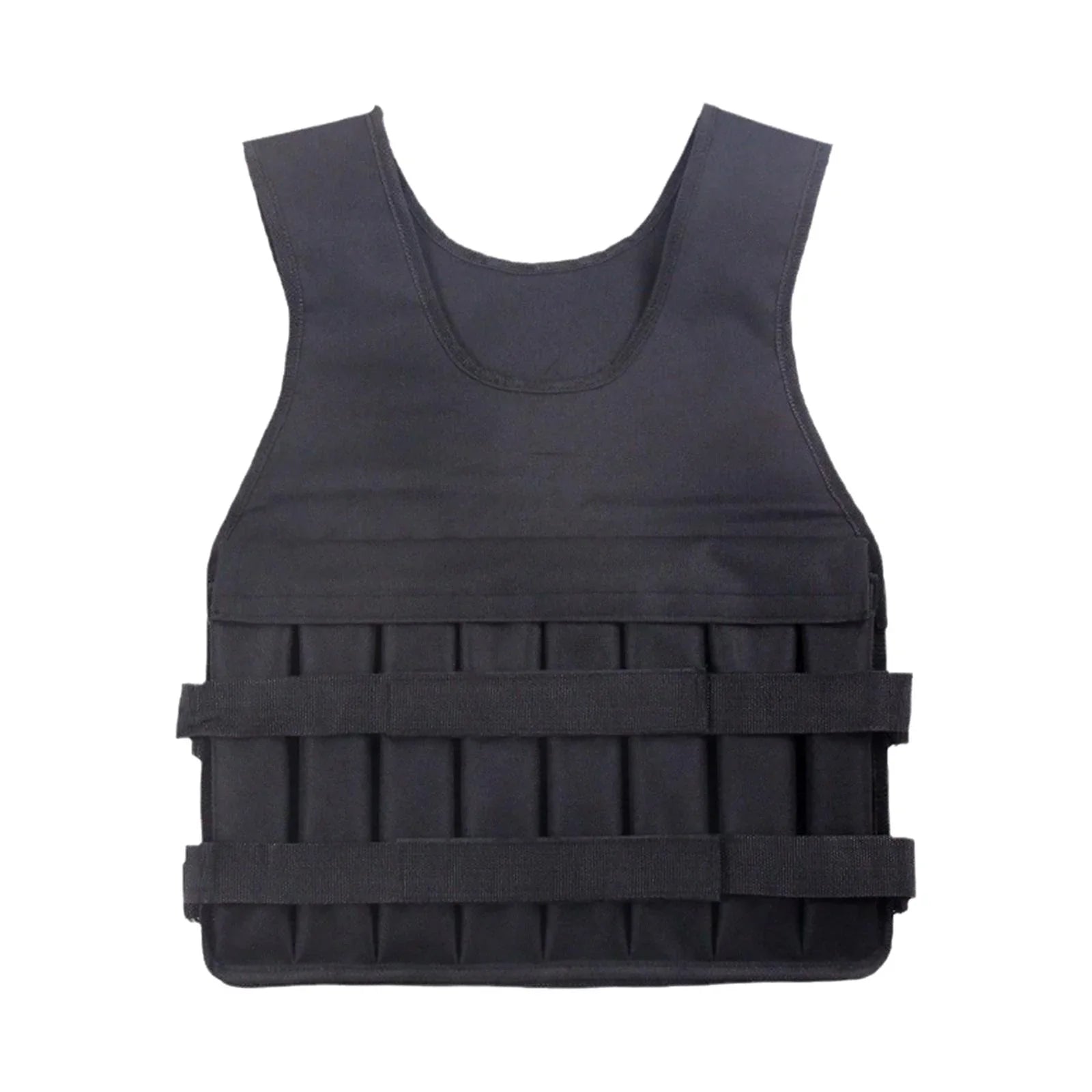 AMLESO Loading Vest Exercise Jacket Boxing Running Gym Fitness 8 Pockets Exercise Slim Design Strength Training Body Weight Vest