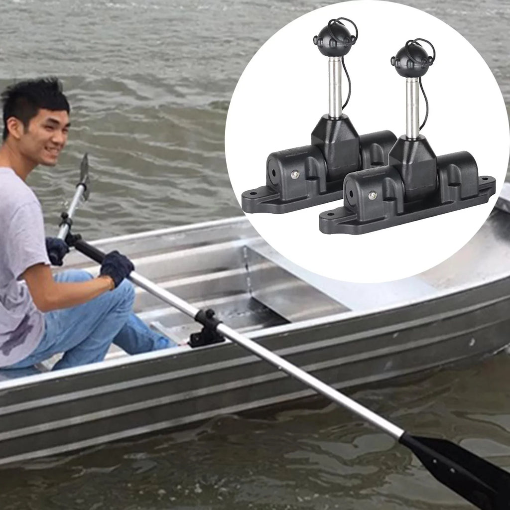 2 Pack Universal Oar Holders Rack Paddle Lock Support Holder Inflatable Watercraft Dinghy Raft Kayak Canoe Accessories All