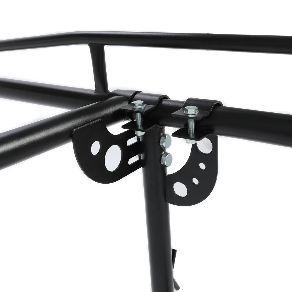 HECASA 60" Over-Cab Truck Rack 1000 Lbs Adjustable Truck Ladder Rack Pickup Lumber Utility Kayak Rack Full Size