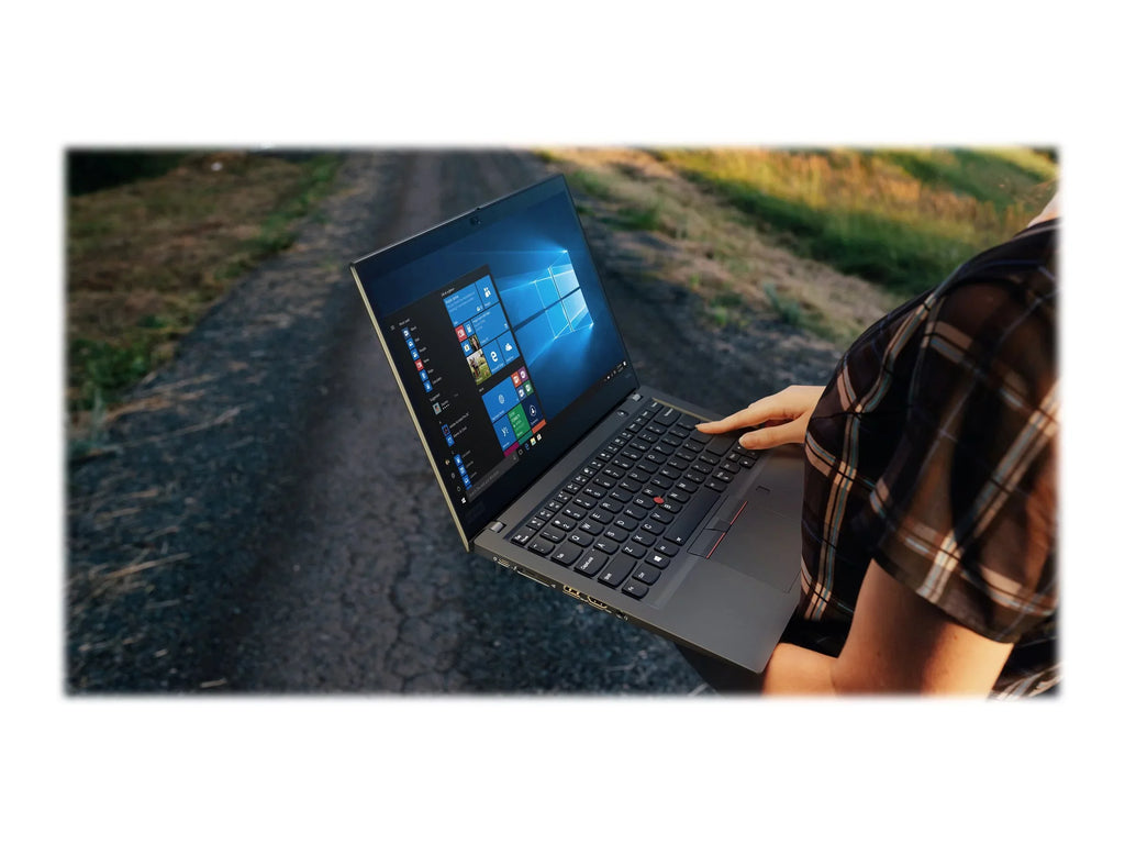 Lenovo ThinkPad T490s 20NX - Intel Core i5 8365U / 1.6 GHz - vPro - Win 10 Pro 64-bit - UHD Graphics - 8 GB RAM - 256 GB SSD TCG Opal Encryption 2, NVMe - 14" IPS touchscreen 1920 x 1080 (Full HD) - Wi-Fi 5 - black - kbd: US