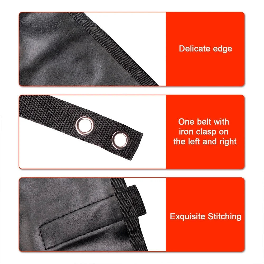 Enhance Your Jeep Wrangler JK JKU 07-18 with Leather Top Sunshade Protection - Ultimate Sun Protection and Easy Installation