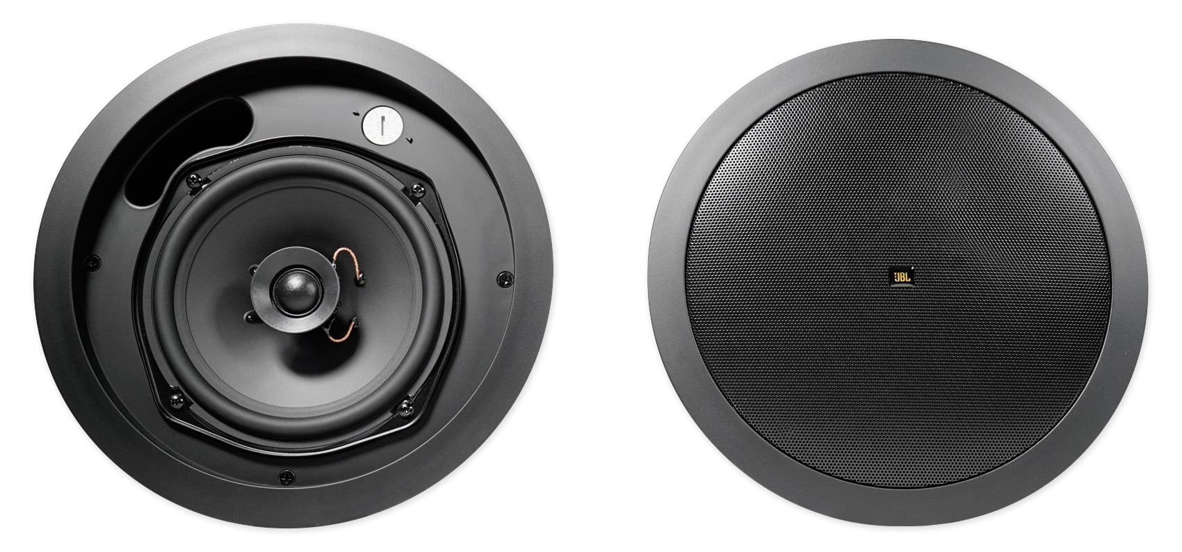 4) JBL 5.25" Black Commercial Wall+6.5" Ceiling Speakers+Amp Restaurant/Cafe/Bar