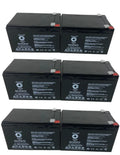 SPS Brand 12V 12Ah Replacement Battery (SG12120T2) Pride TRAVELPro 3-Wheel Travel Pro Portable Scooter (6 Pack)