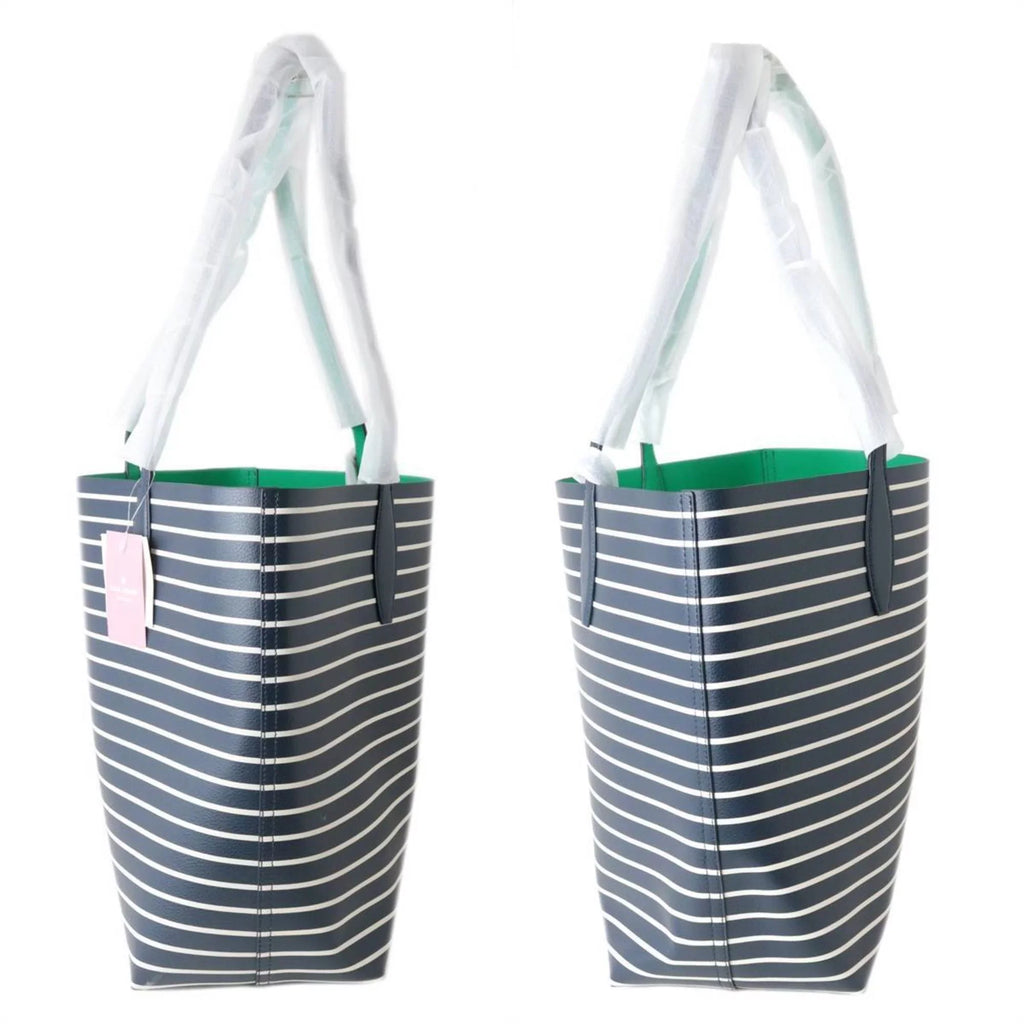Pre-Owned kate spade new york / Kate Spade New York Arch Surprise Striped Large Reversible Tote Bag WKR00612 (460) (Good)