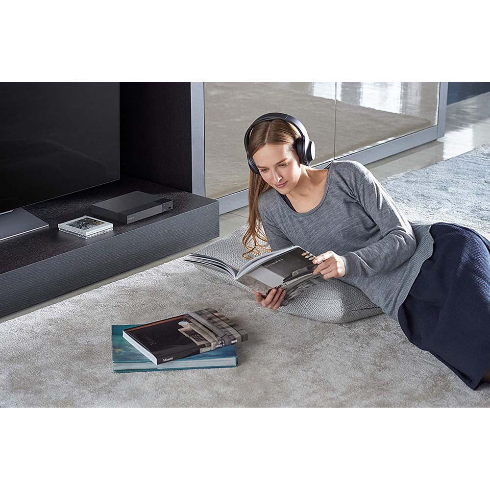 Sony BDP-S6700 4K Upscaling 3D Streaming Blu-ray Disc Player Bundle with Deco Gear 6FT HDMI Cable, Microfiber Cleaning Cloth, Deco Essentials Laser Lens Cleaner & 1 Year CPS Enhanced Protection Pack