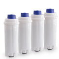 4Pcs Coffee Replacement Filter Cartridge Replacement Filter Coffee Filter with Delonghi DSL C002 Maker Machine Coffee Machine Accessory Water Filter Coffee Maker