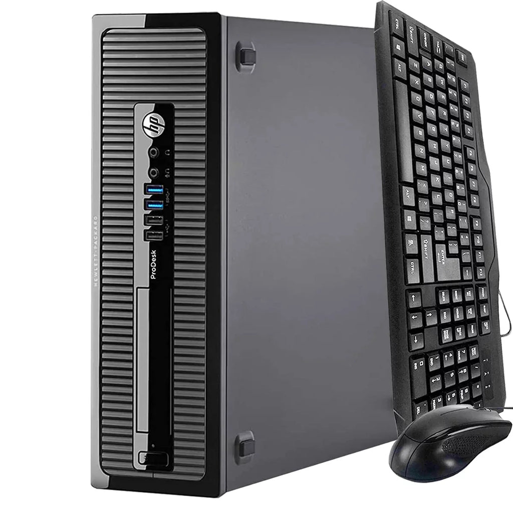 HP Desktop Computer PC 400-G1 Dual Core 3.4Ghz 4GB 250GB Hard Drive No Operating System