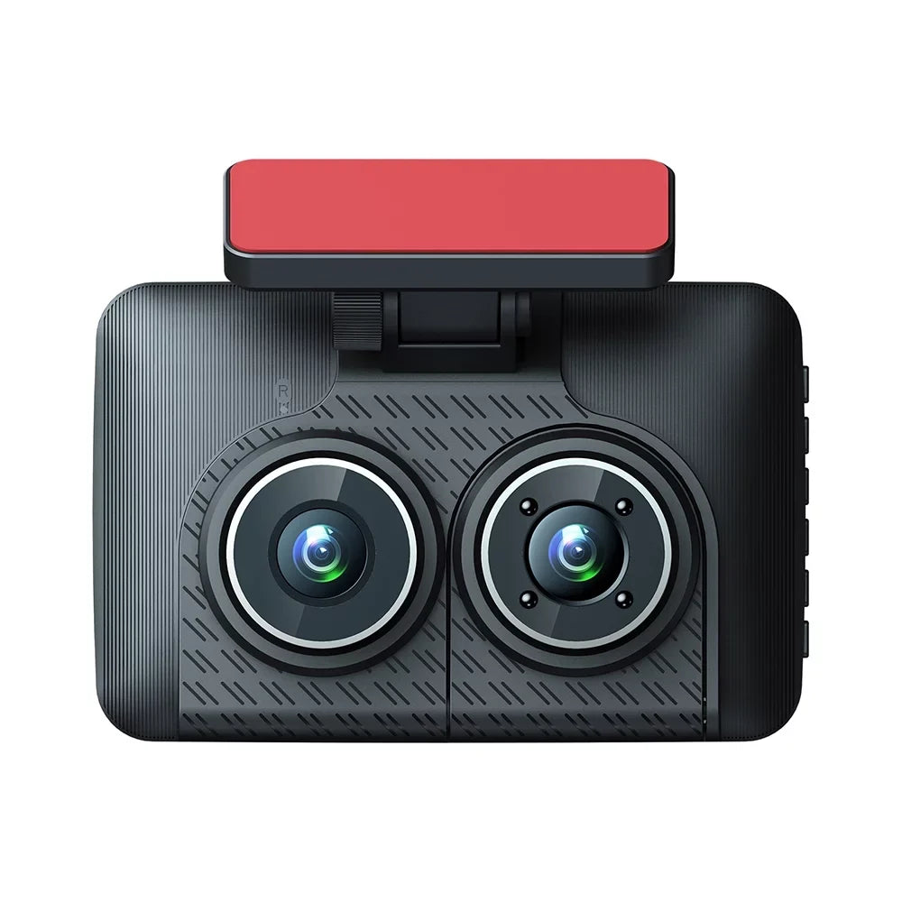 Shinysix Dash Cam Front and Rear Inside 3 Cameras 1080+720+480P 4in Car Rearview Mirror Car Video Recording Camcorder Night Vision Car Camera Recorder Auto Safety Driving Recorder