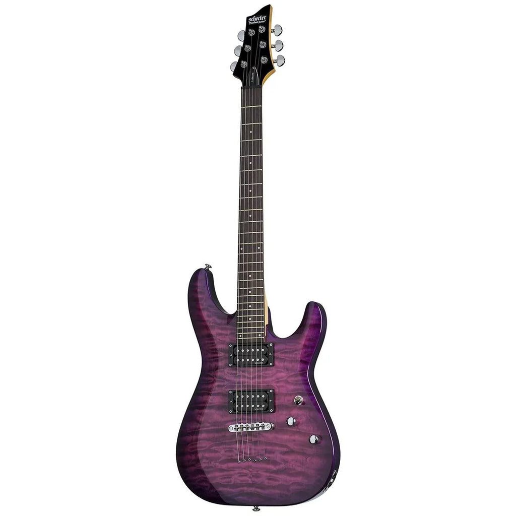 Schecter C-6 Plus Electric Guitar (Electric Magenta)