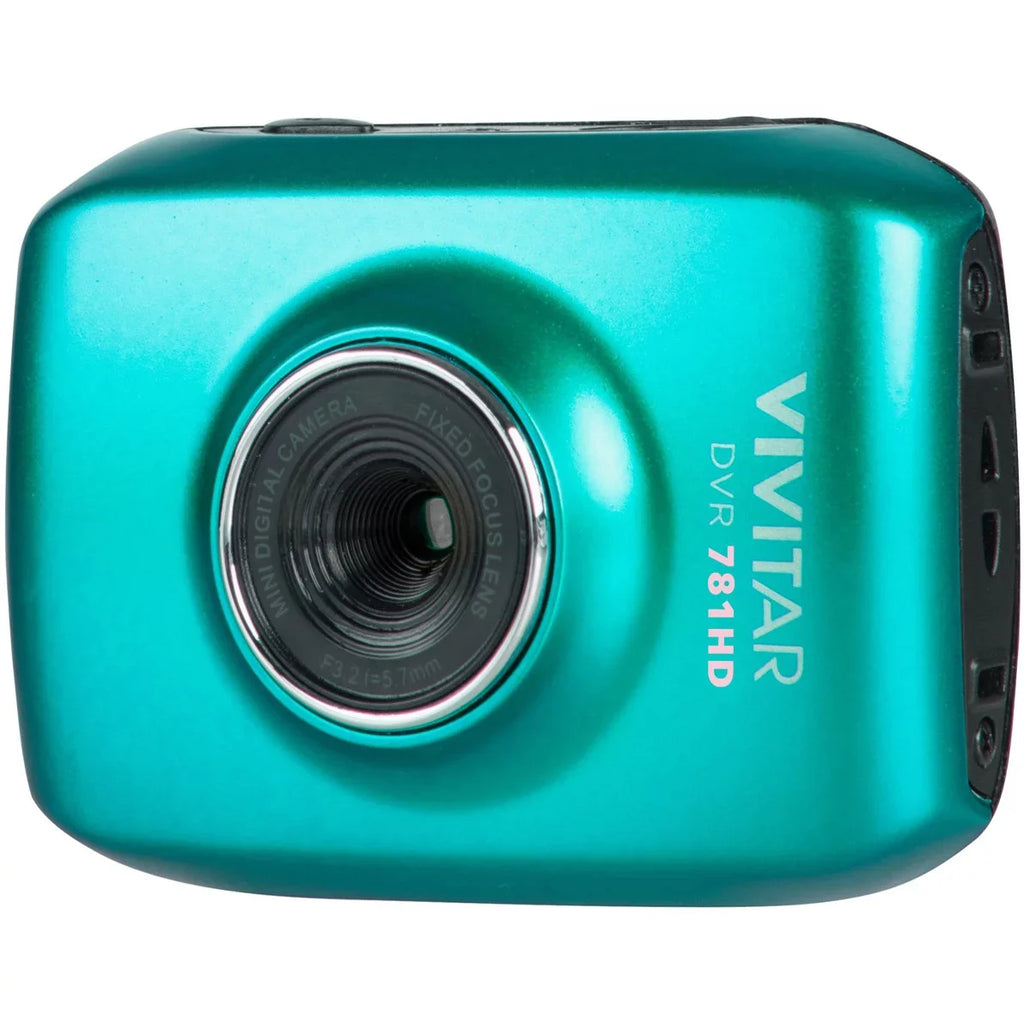 Vivitar 5.1MP ACTION CAMCORDER 720P Teal