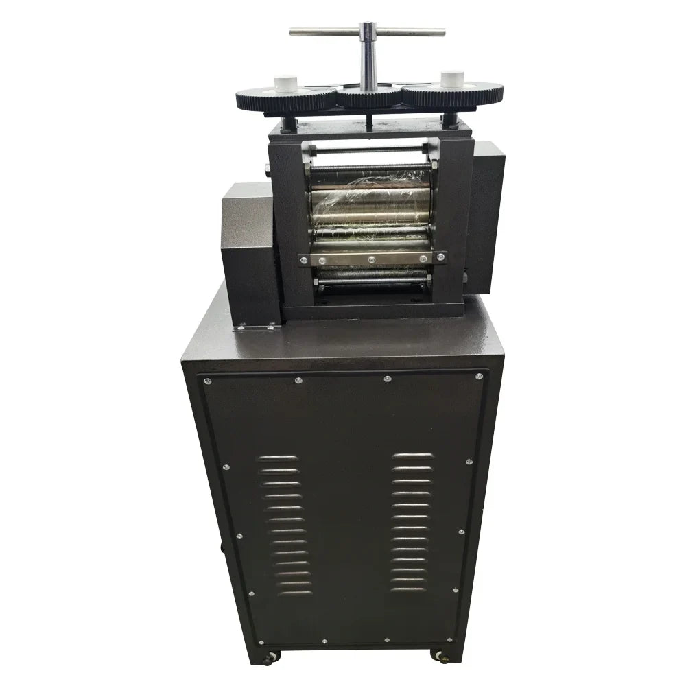 INTSUPERMAI Electric Rolling Mill Flake Machine Jewelry Gold Making Smooth Roller