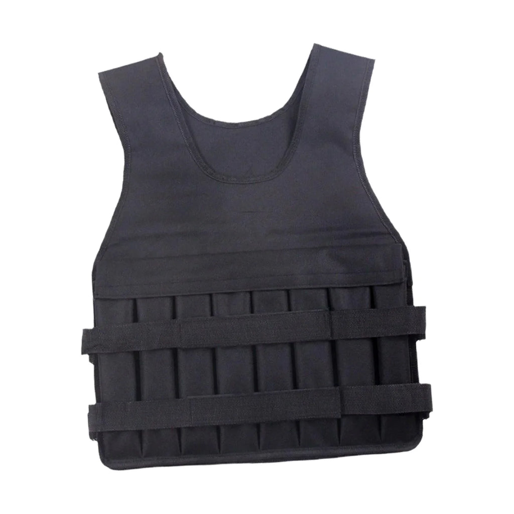 AMLESO Loading Vest Exercise Jacket Boxing Running Gym Fitness 8 Pockets Exercise Slim Design Strength Training Body Weight Vest
