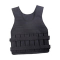 AMLESO Loading Vest Exercise Jacket Boxing Running Gym Fitness 8 Pockets Exercise Slim Design Strength Training Body Weight Vest