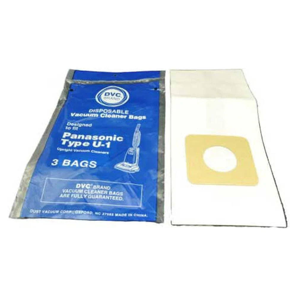 36 DESIGNED TO FIT with Panasonic U-1 VACUUM BAGS