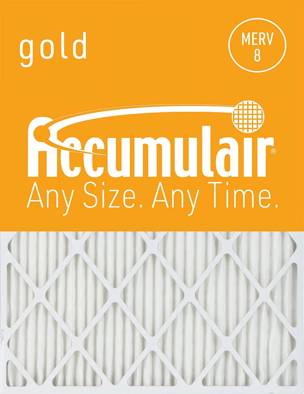 Accumulair Gold 14x24x1 MERV 8 Air Filter (4 Pack)
