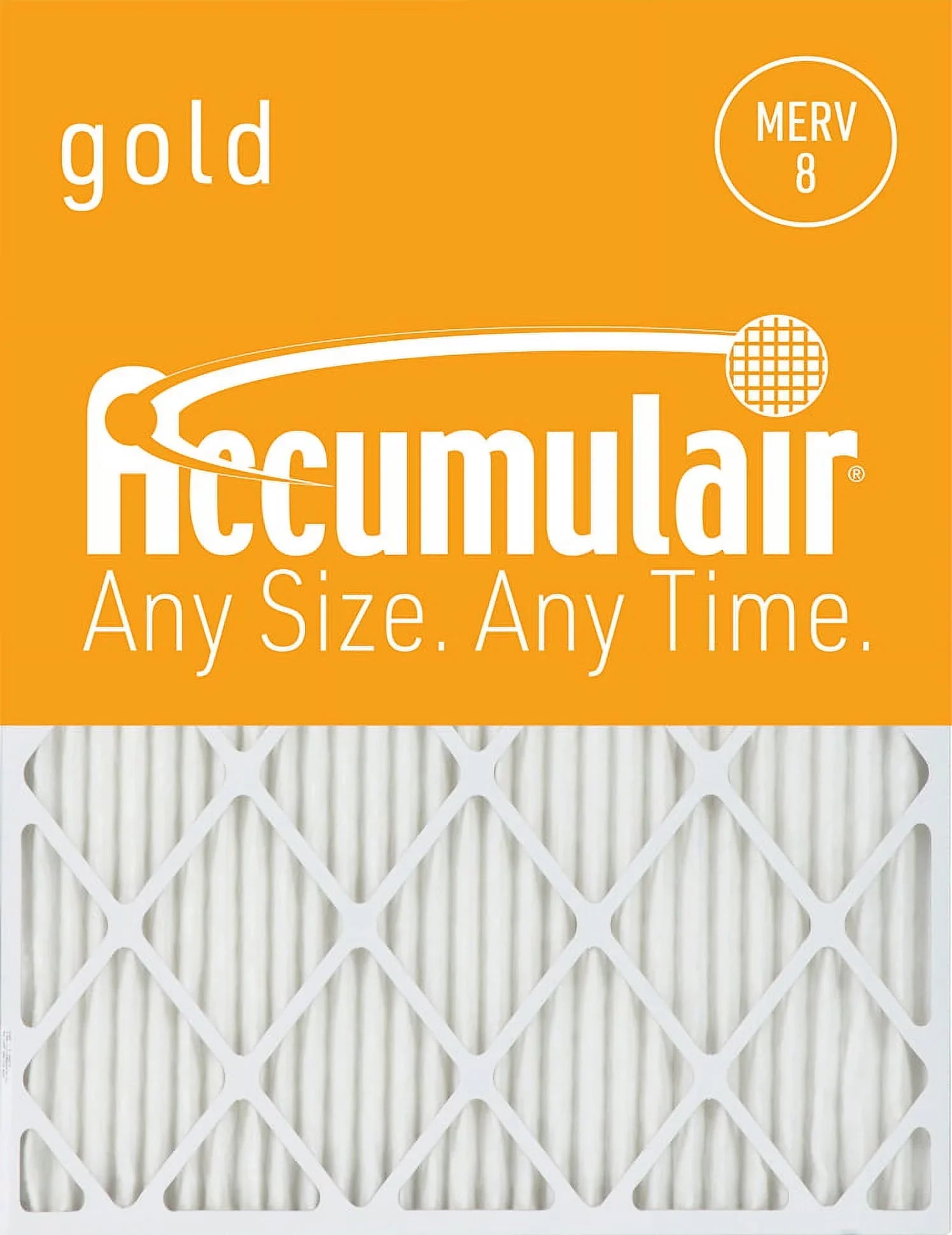 Accumulair Gold 14x24x1 MERV 8 Air Filter (4 Pack)