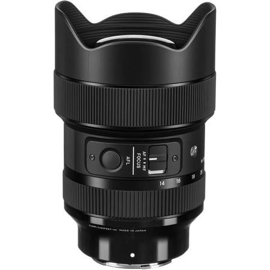 14-24mm f/2.8 DG DN ART Lens Sony E, Bundle with PC Software Kit, RainCoat Rain Sleeve, Cleaning Kit, Flex Lens Shade, Lens Cap Tether, Lens Wrap, Lens Cleaner