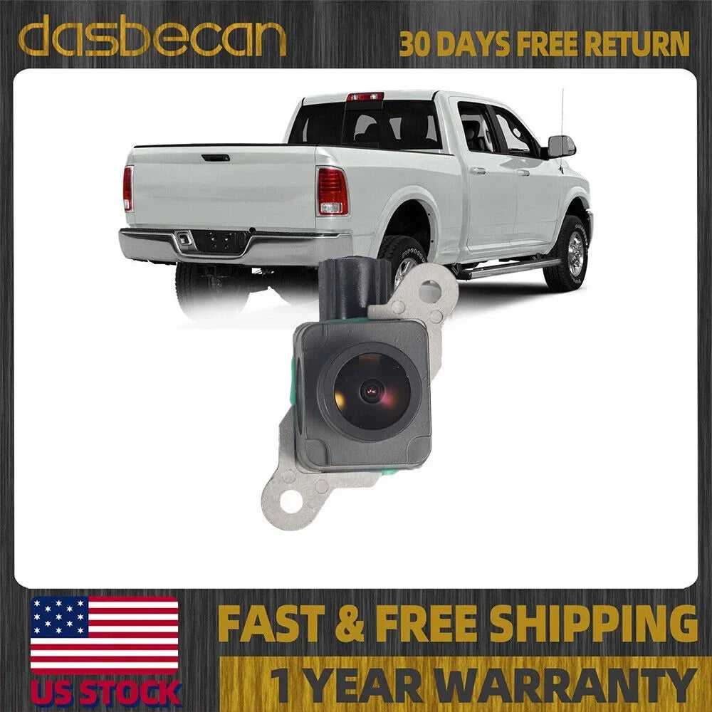 Replacement Rear View Camera For 13-17 Dodge RAM 6-Pin Plug Clear Image Easy Backup Solution