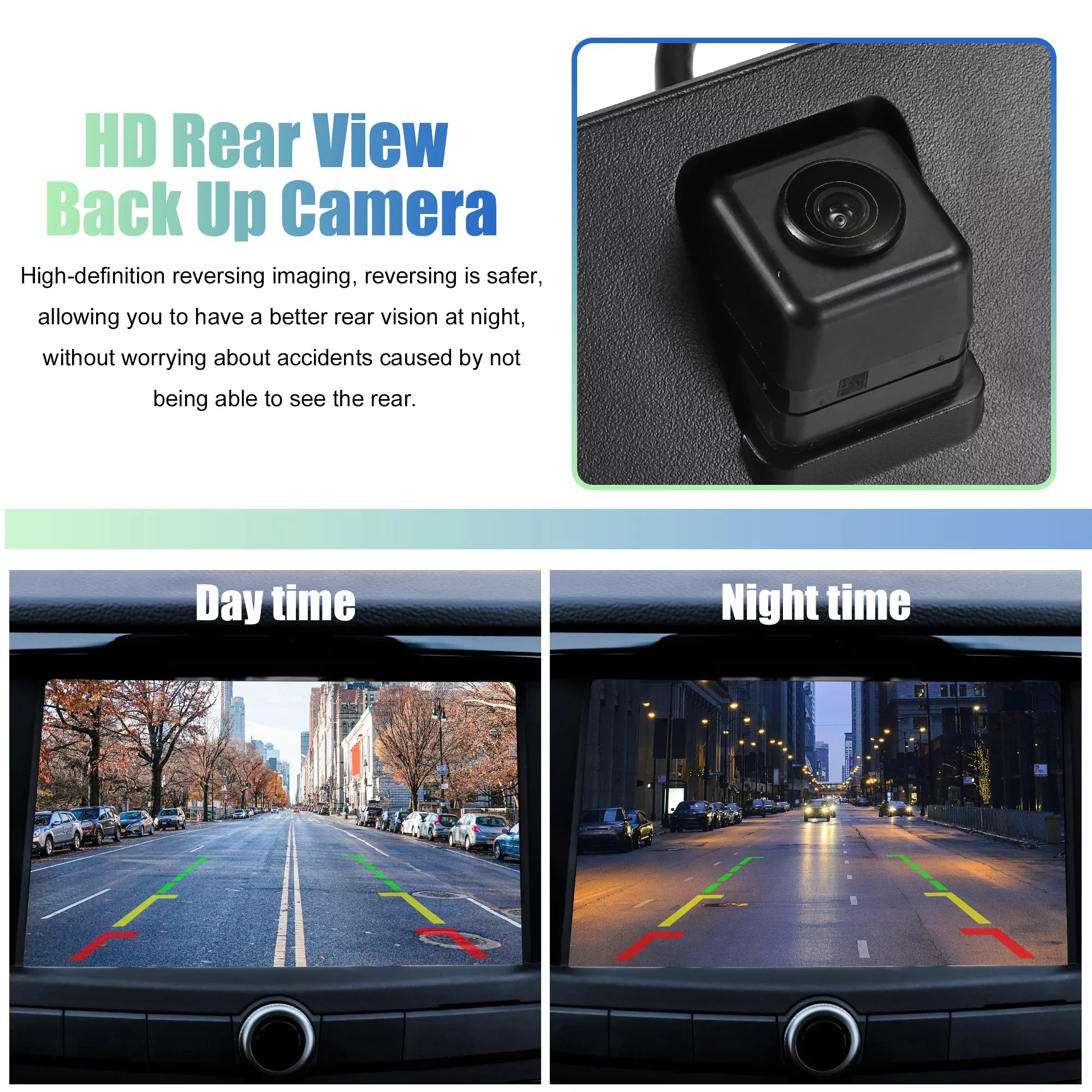 1pcs Rear View Back Up Camera Rear Park Assist Reverse Camera Chevrolet Suburban 3500 2016-2019