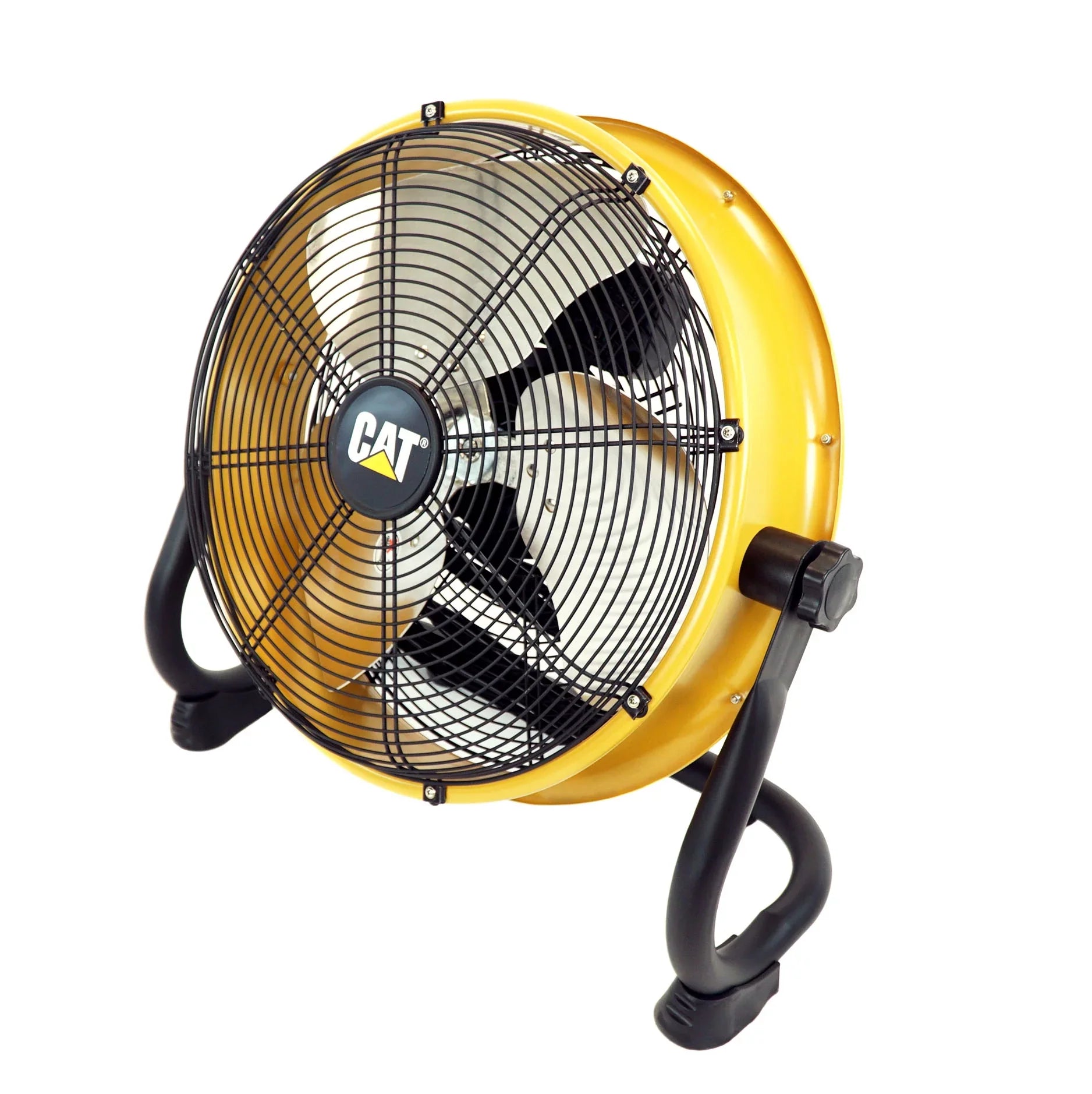 Caterpillar 14" Industrial Shroud DC Floor Fan