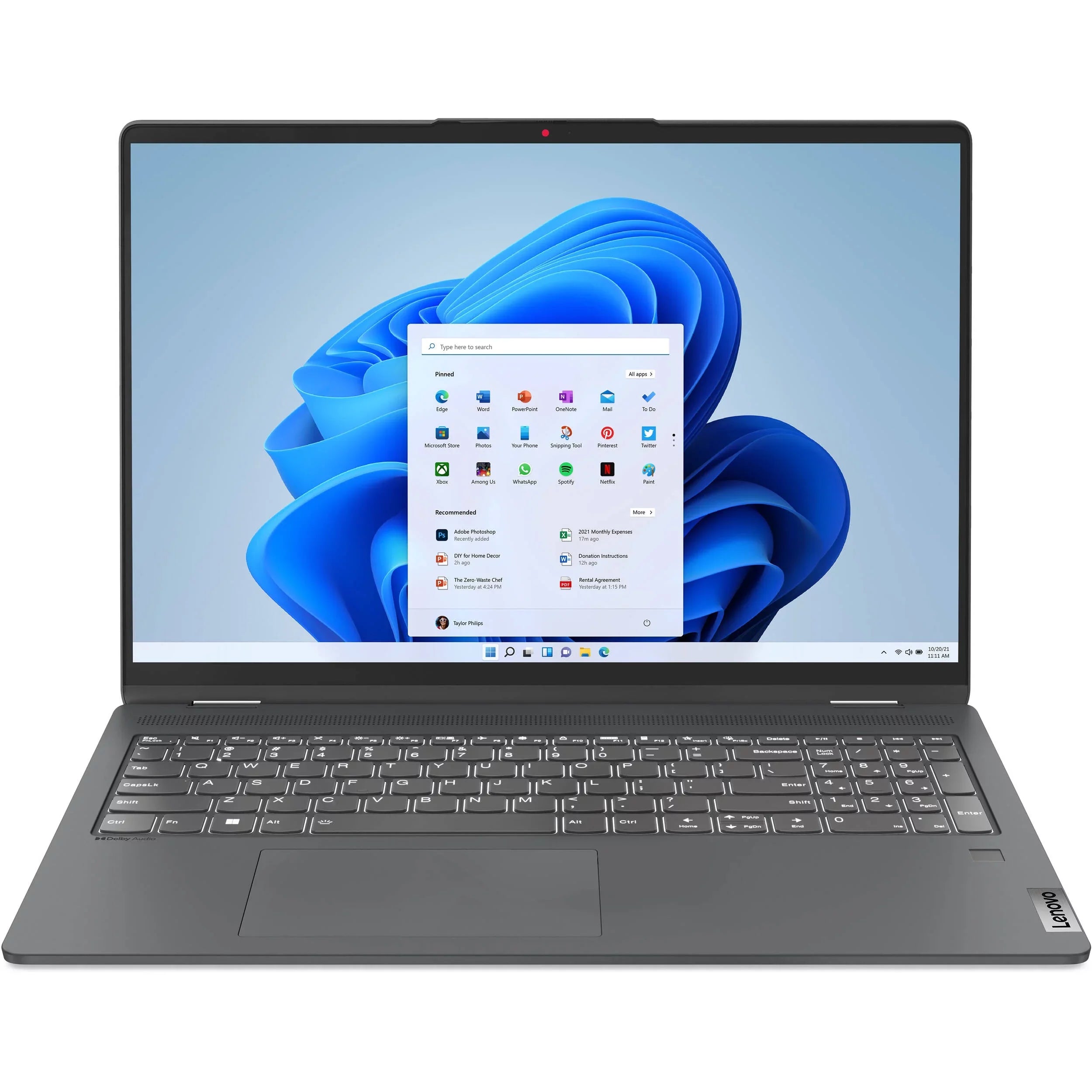 Pre-Owned Lenovo IdeaPad Flex 5i 16" 2.5K Laptop Intel Core i7-1255U 16GB Ram 512GB SSD W11H(Refurbished - Good)