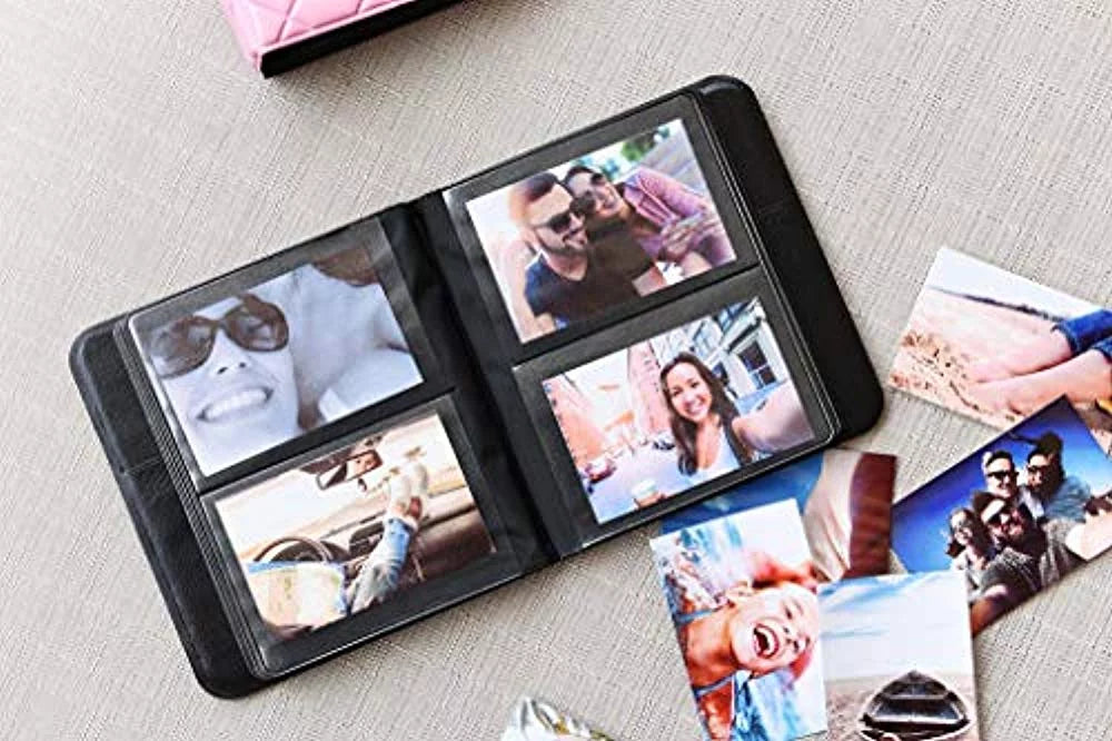 KODAK Smile Instant Print Digital Camera (White/Yellow) Photo Frames Bundle with Soft Case