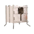 Walmeck Wood Burning Stove with Carrying Case, Optimal Backpacking and BBQ