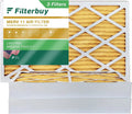 Filterbuy 16x30x4 MERV 11 Pleated HVAC AC Furnace Air Filters (3-Pack)