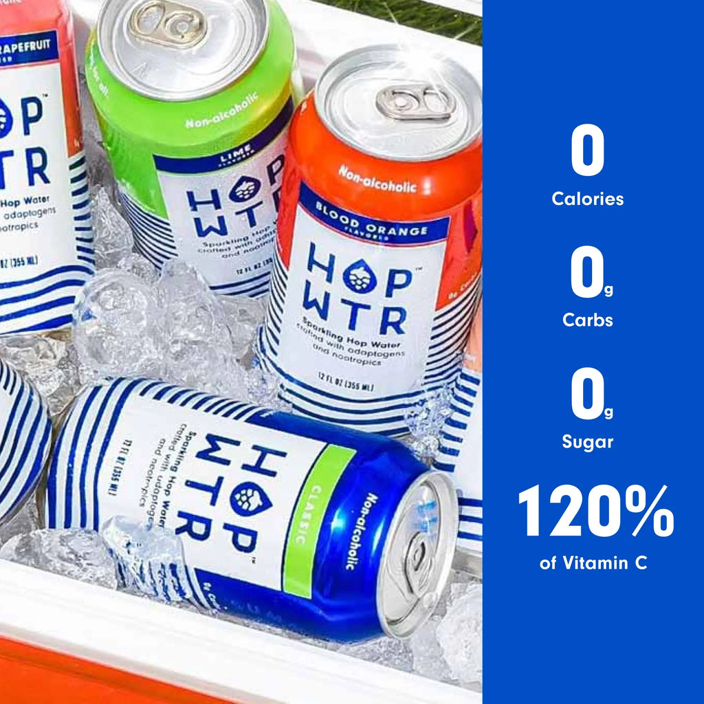 HOP WTR WTR 4 FLAVR VARIETY 12 PK, Pack of 2