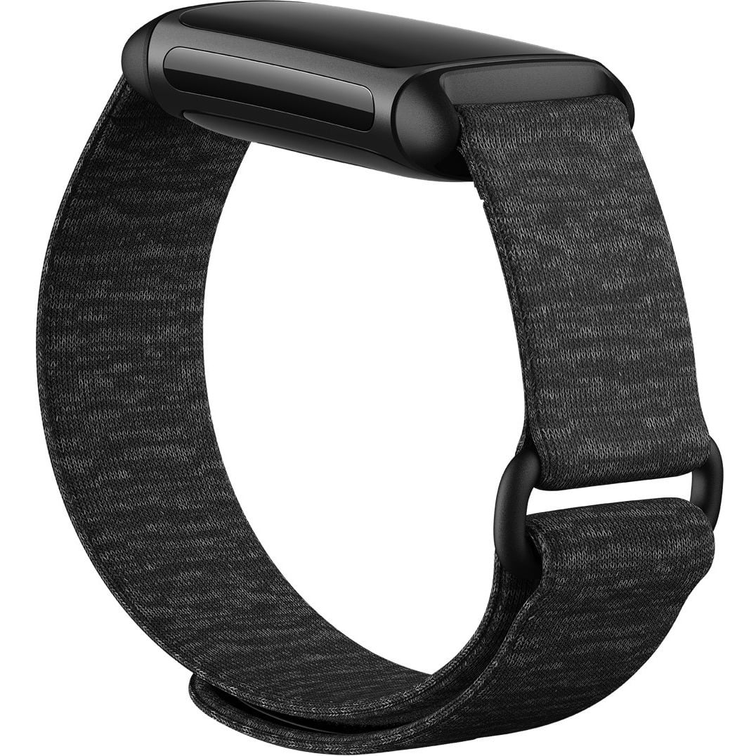 Fitbit FB181HLGYS Charge 5 Hook & Loop Smartwatch Band (S) - Charcoal