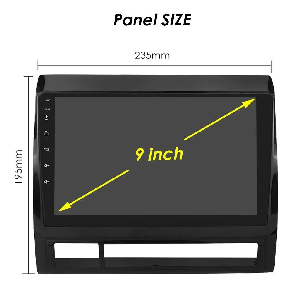 9" 1280*720 IPS Fit Toyota Tacoma 2005-2015 Android 13 Car Radio Stereo Carplay GPS NAVI BT 2+32GB